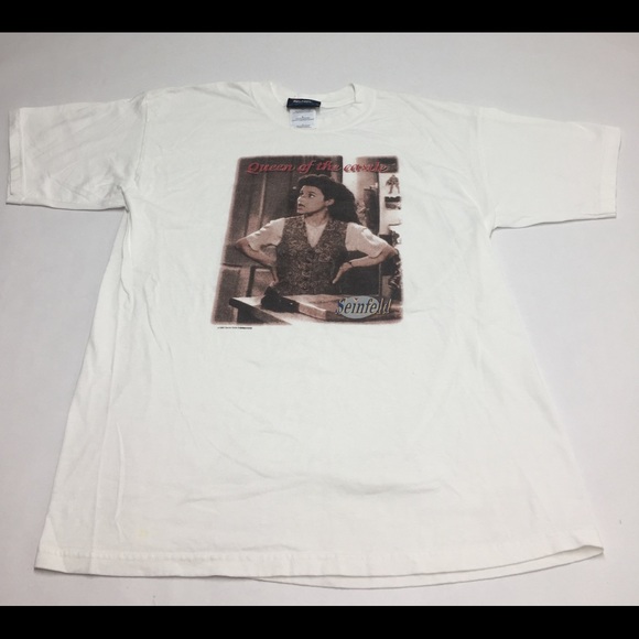❌SOLD❌ RARE VTG SEINFELD T SHIRT SZ L ELAINE NBC - Picture 2 of 8
